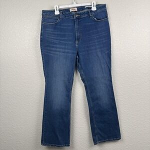 Wrangler Jeans Womens 18x30 (38x28) Blue High Rise Bold Boot Bootcut Stretch